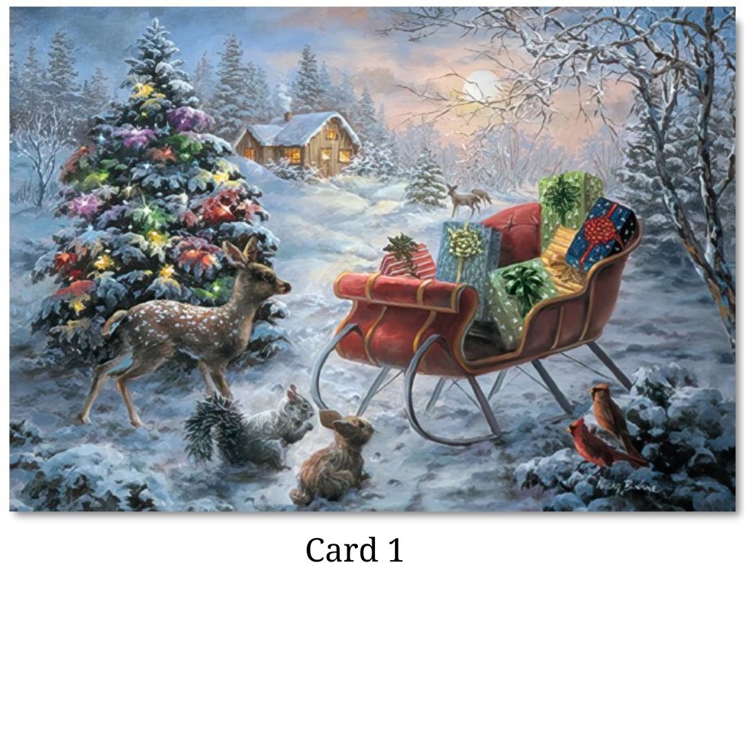 Leanin' Tree Christmas Memories Christmas Card Assortment
