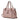 Mia K Pink Blush Elise Satchel with Mauve Handles