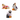 Cat dressed in Royal Costumes for Halloween Figurine (assorted)