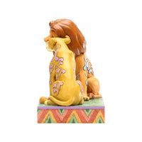 Disney Traditions Simba and Nala Snuggling Lion King Figurine