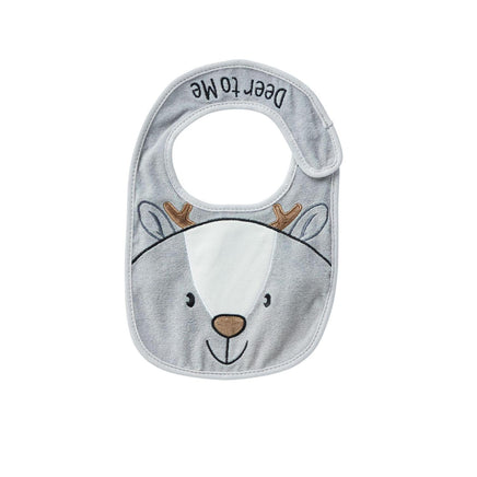Izzy and Oliver Deer to Me Baby Bib 