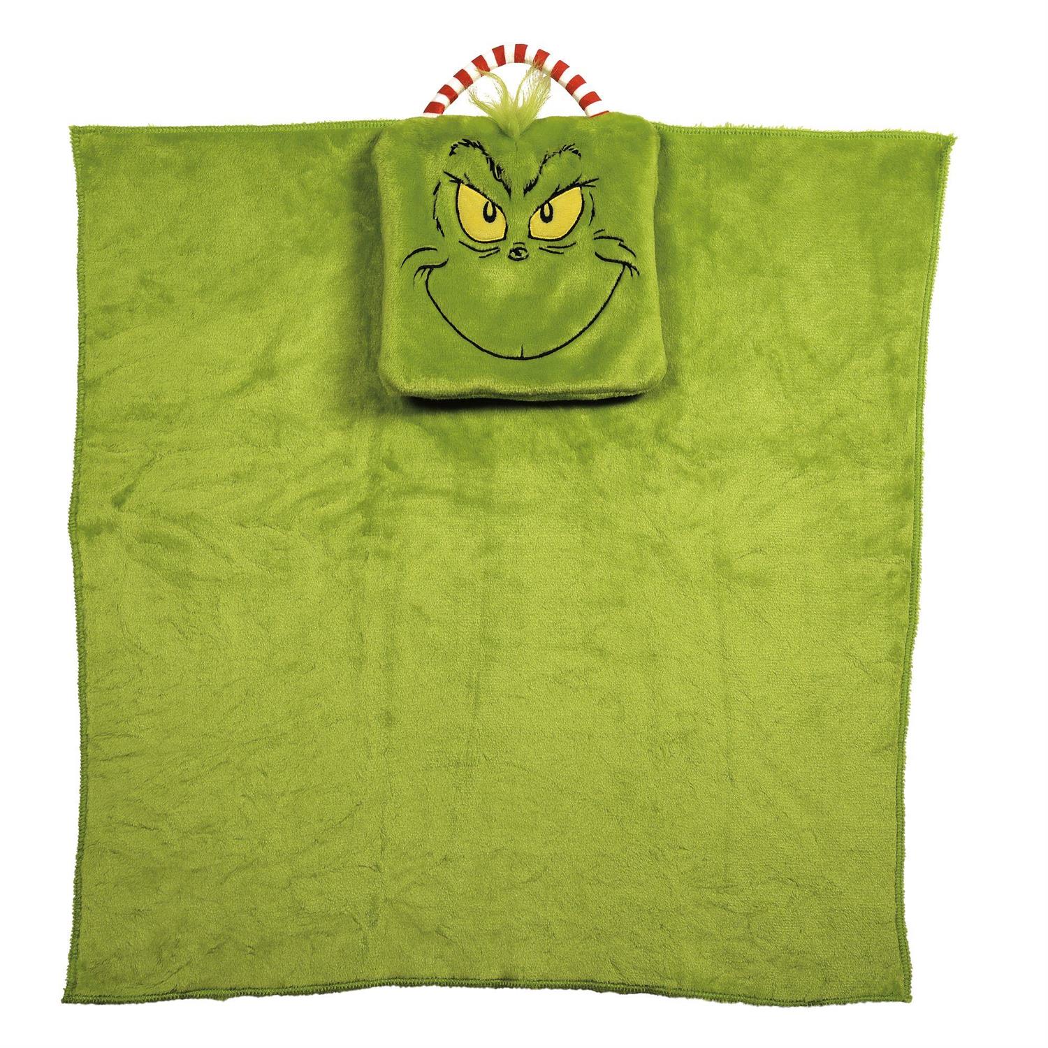 The Grinch's Travel Baby Blanket