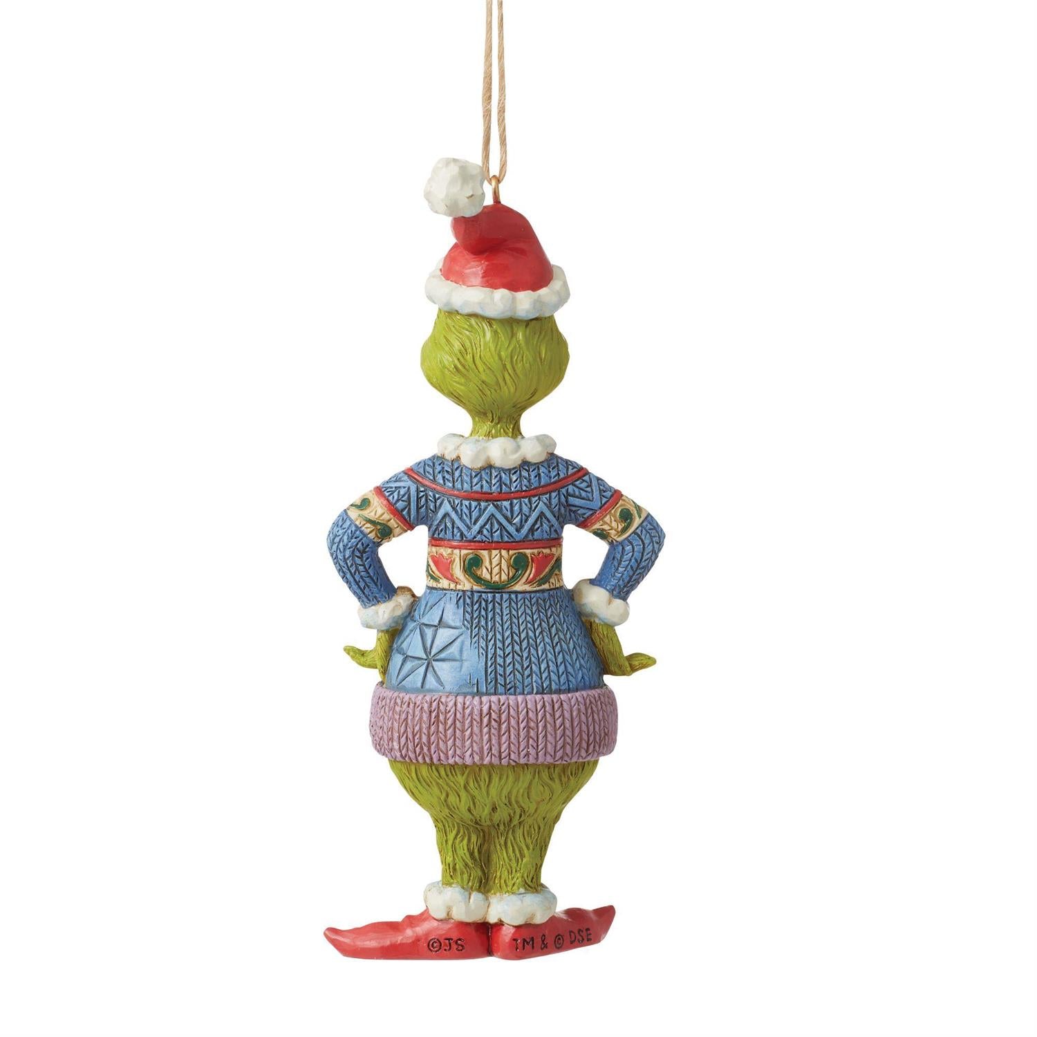 Grinch 2023 Christmas Sweater Ornament