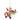 Decorative Jim Shore Christmas ornament featuring Santa Claus on an airplane with 'Merry Christmas' text.