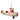 Christmas ornament featuring Santa Claus on an airplane with 'Merry Christmas' text.