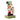 Santa Mickey in green santa hat and quill in hand making his "nice" list - Jim Shore Disney figurine