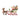 Rudolph Pulling Santa in Sleigh Figurine