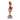 Jim Shore Grinch with broken candy cane figurine side view