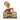Grinch figurine with 'Merry Grinchmas' sign on a white background