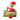 Grinch figurine with red hat and outfit on a white background