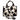 Cow print handbag with a detachable strap on a white background