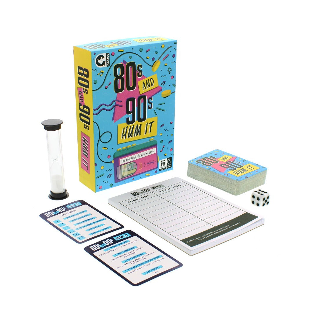 80s and 90s Hum It Game - Team Music Guessing Game