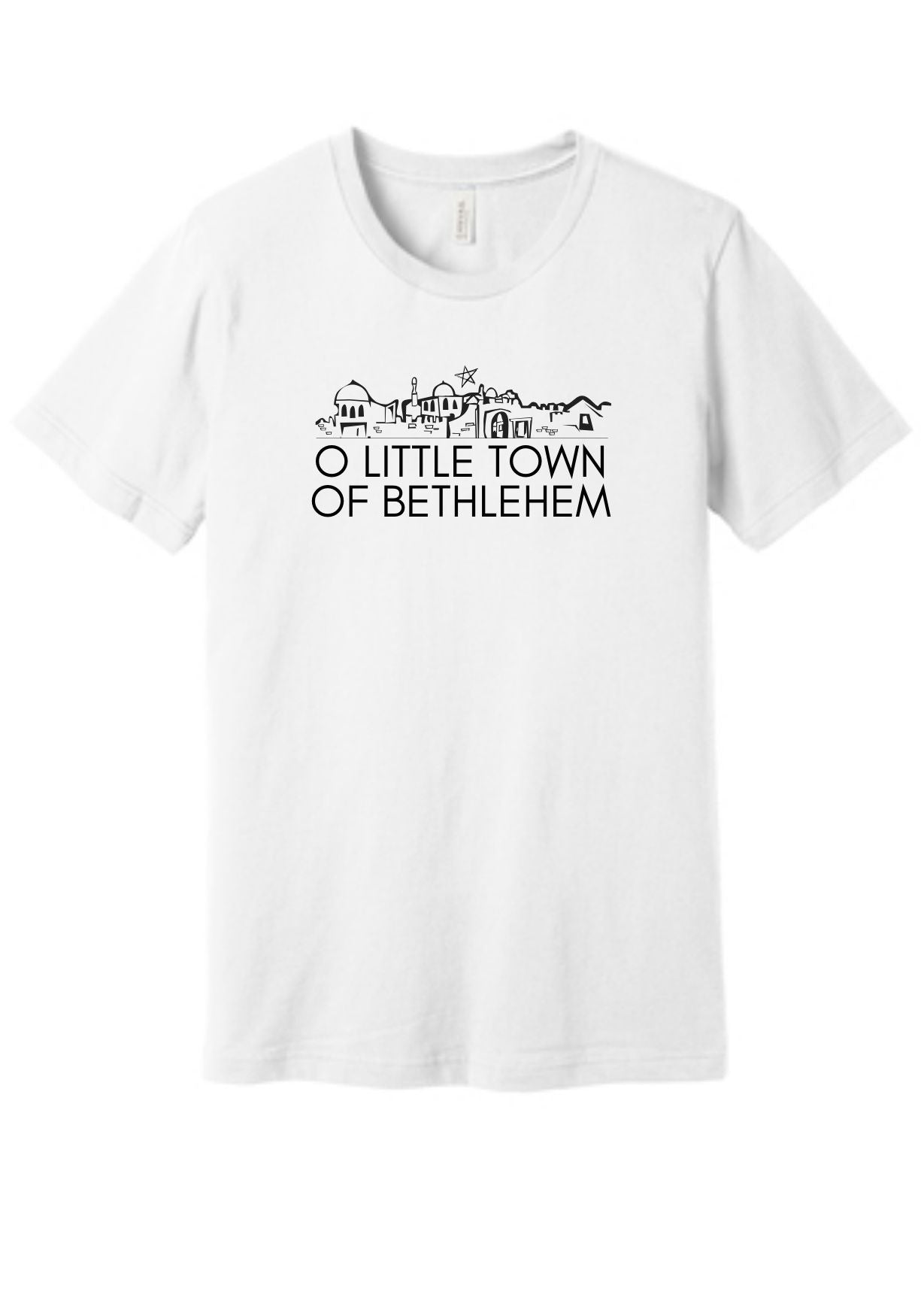 Christian Christmas T-shirt "O Little Town of Bethlehem"