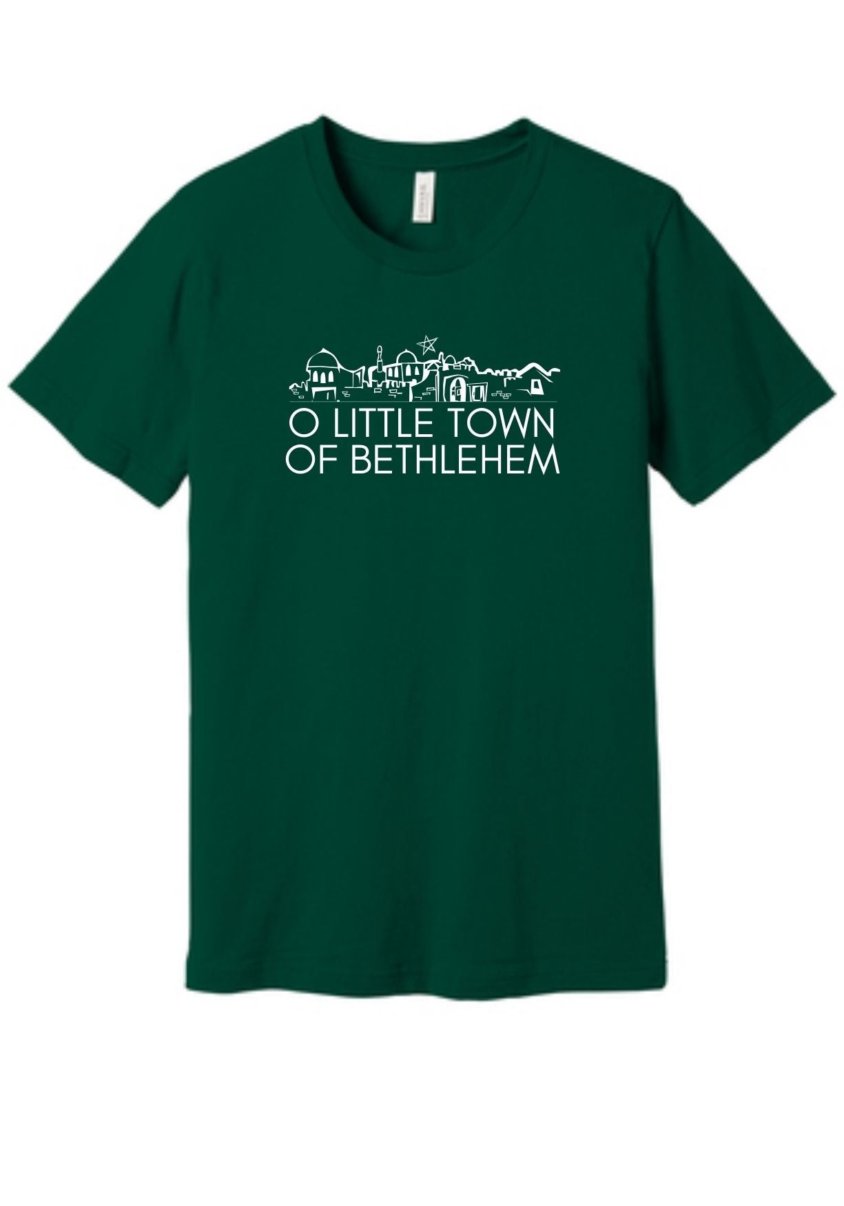 Christian Christmas T-shirt "O Little Town of Bethlehem"