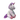 Amethyst the Unicorn Plush 16 inch stuffed animal side view