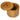 Bamboo Salt box with South Dakota Stam Design and swivel lid