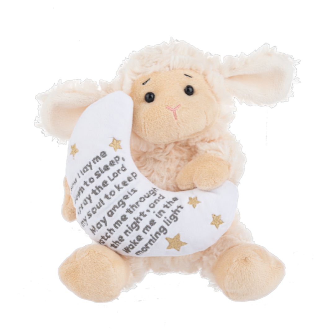 Bedtime Prayer Lamb Stuffed Animal 