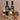 Olivelle Bourbon Barrel Aged Balsamic and Maple-Wood Smoke Bacon Infused Olive Oil and a Olivelle Shake It bottle for making marinades, vinagretts, and dressings.