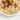 Bowl of Rocky Mountain Trail Loaded Potato Soup with Bacon and herbs
