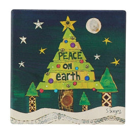 Coaster Peace Tree from Izzy and Oliver