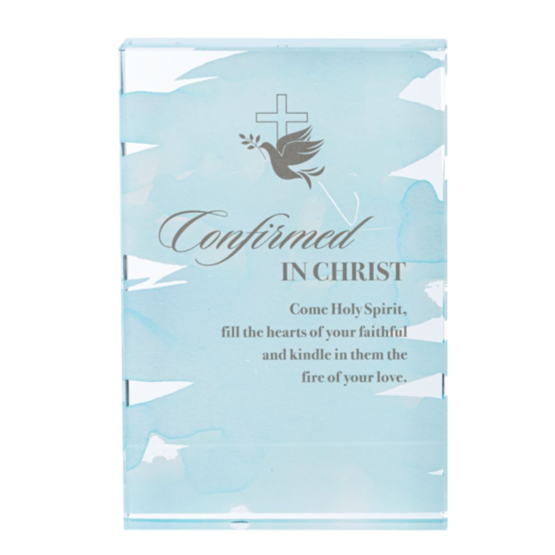 Confirmation Gift Plaque Confirmed in Christ
