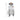Pirate-themed ghost figurine with a sword, sitting on a white background with a ruler for scale.