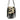 Cow print crossbody bag with black fringe on a white background