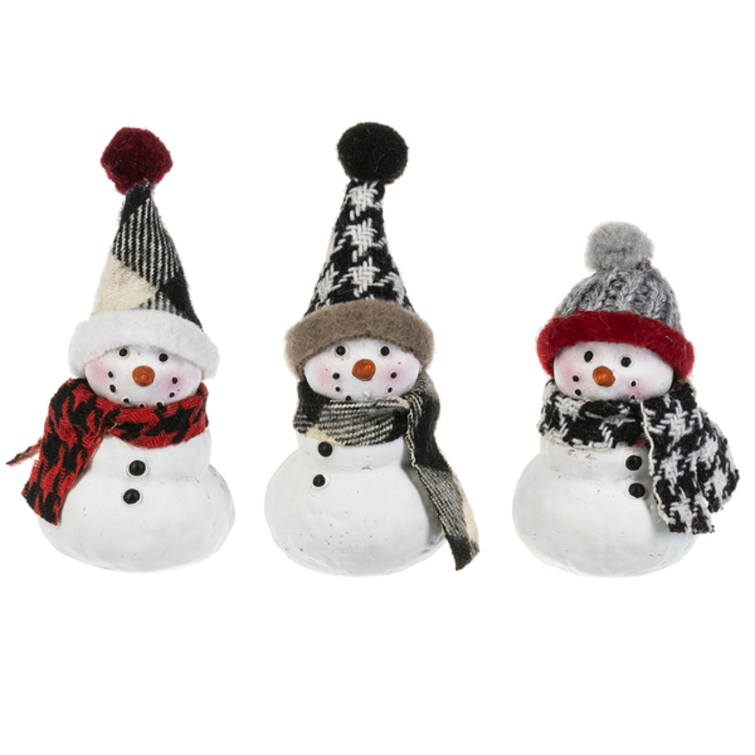 Charms - Cozy Snowman assorted