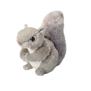Cuddlekins Mini 8 inch Grey Squirrel Plush Stuffed Animal