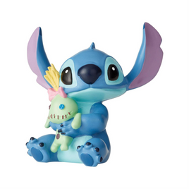 Disney's Stitch with scrump mini figurine from the showcase collection in gift box