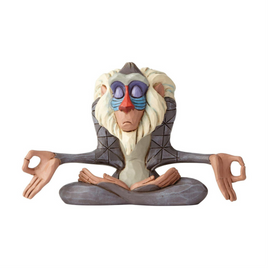 Rafiki from the Lion King in a meditative pose 3.1" high figurine by Jim Shore for the Disney Traditions collection.