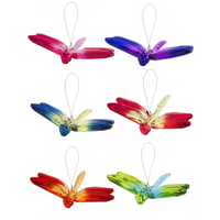 Dragonflies - Hanging Two Toned assorted colors