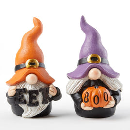 Eek and Boo Halloween Witch Gnomes from Delton Corporation