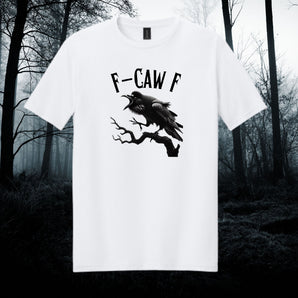 F-CAW F Graphic Tee - Crow on a Branch