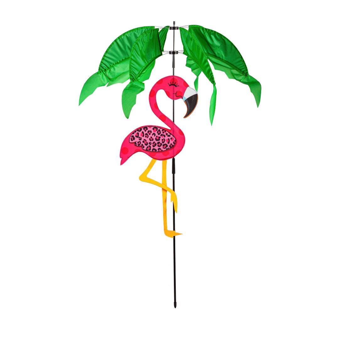 Tropical Bird Pinwheel Spinner, Assorted