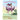 Funny flamingo birthday greeting card with glitter featuring tropical beach scene and humorous aging message, 5.5x7.25 with envelope