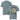 Funny golf t-shirt with cartoon moose and golf ball joke on Ice Blue Comfort Colors tee