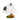 Halloween-themed ghost figurine with 'Trick or Treat' tag and pumpkin on a white background