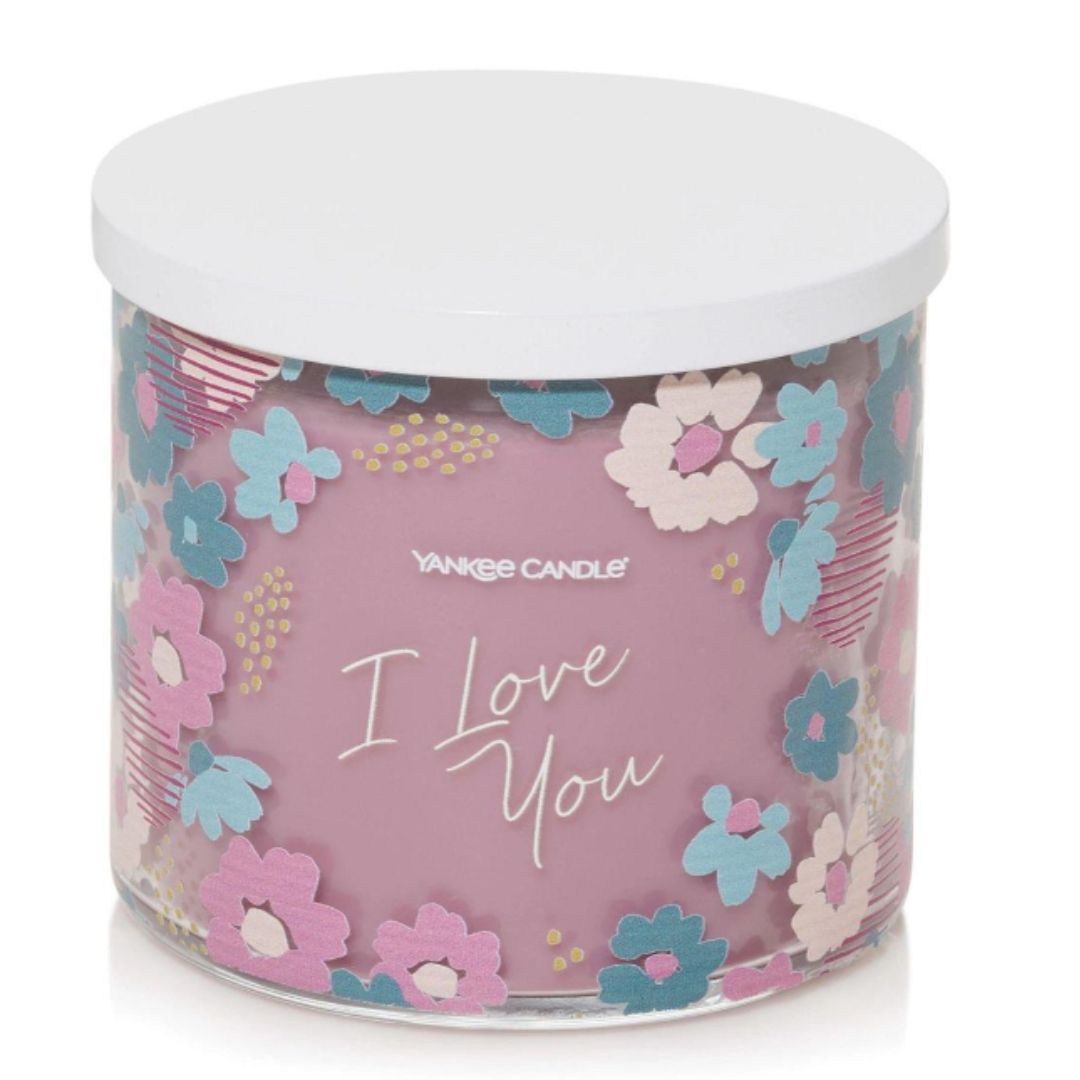 I Love You Wild Orchid 3-Wick Candle - Tropical Floral Scent