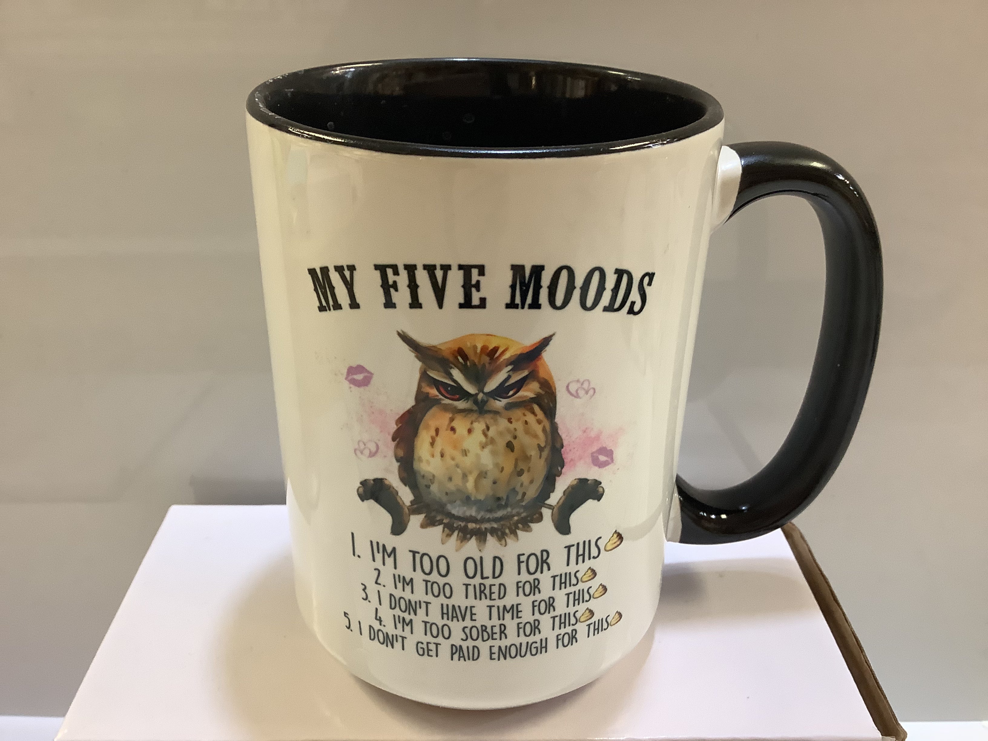 Coffee Mug My Five Moods