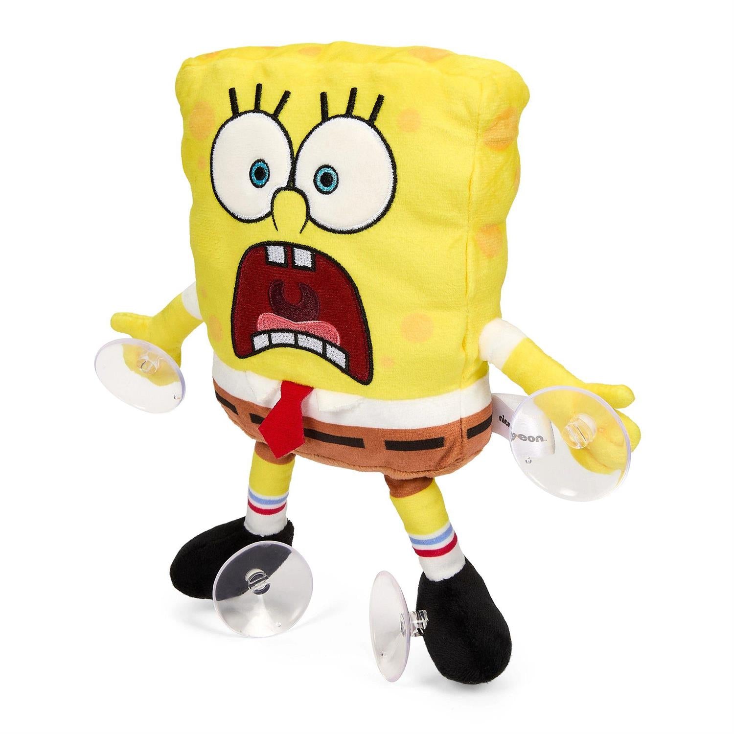 SpongeBob 8" Plushie with Suction Cups