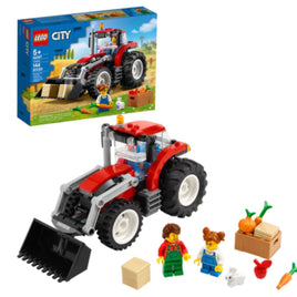 LEGO City Tractor Building Block Playset for ages 5+. 
