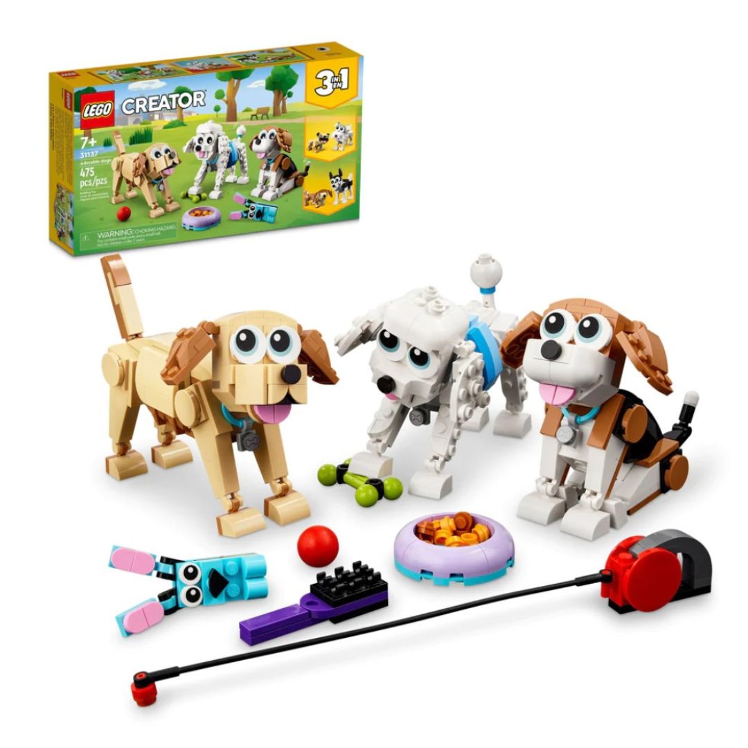 LEGO Creator Adorable Dogs Building Block toy set