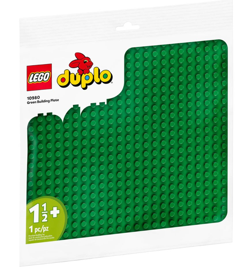 LEGO duplo 10980 green building plate