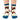 Kids' red tractor socks in natural color with Lyons Blue heel and toe