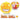 Collectible Emoji plush toy and ball with packaging on a white background