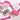 White with Pink Bows Manicure Kit