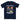 Navy t-shirt with text "I wouldn't do much for turkey or ham but I'd do some sketchy sh*t for deviled eggs" in white lettering on white background