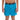 Nice Cheeks Funny Men's Squirrel Boxers - Combed Cotton, Lagoon Blue