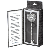 Ornament The Key to a Happy Marriage with Gift Box